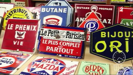 Brocantes - Plaques émaillées aux enchères