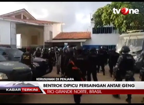 Kerusuhan di Penjara Brasil, 26 Orang Tewas