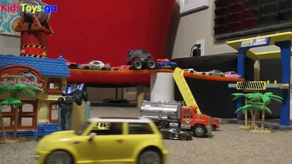 Corvette VS Mini TOY CAR RC Action KIDS FUN! - learn numbers kids toys