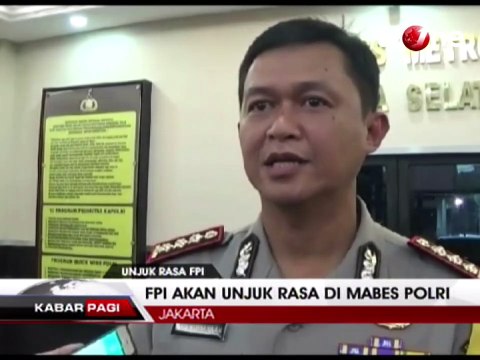 Polisi Gelar Rapat Tertutup Terkait Pengamanan Demo FPI 161