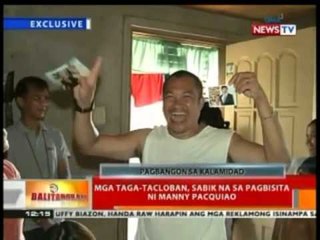 BT: Mga taga-Tacloban, sabik na sa pagbisita ni Manny Pacquiao