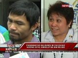SONA: Pagbabayad ng buwis ni Pacquiao noong 2010, sinisilip na rin ng BIR