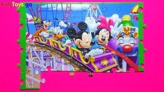 MICKEY MOUSE Long Tale Puzzle Disney Clubhouse Games Rompecabezas Kids Learning Toys- Marvel kids