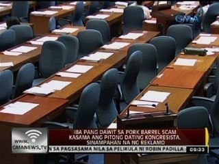 Iba pang dawit sa pork barrel scam kasama ang pitong dating kongresista, sinampahan na ng reklamo