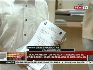 QRT: Ikalawang batch ng mga isinasangkot sa pork barrel scam, inireklamo sa Ombudsman