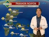 UH: Luzon, makararanas ng mahinang pag-ulan lalo na ang Hilagang bahagi nito