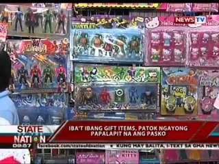 SONA: PAANDAR: Iba't ibang gift items, patok ngayong papalapit na ang Pasko
