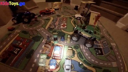 TOY CARS Tonka RESCUE FORCE Police Chase ACTION! - learn numbers kids toys