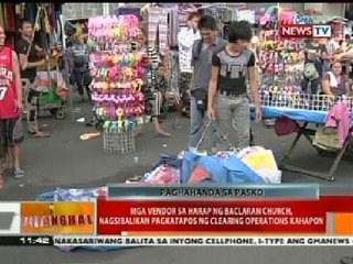 BT: Mga vendor sa harap ng Baclaran Church, nagsibalikan pagkatapos ng clearing ops kahapon
