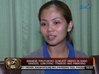 Babaeng itinuturong dumukot umano sa isang sanggol, lumantad at itinanggi ang paratang