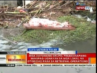 BT: 23 labi ng mga nasawi sa Bagyong Yolanda, nakuha sa San Juanico Bridge sa Leyte
