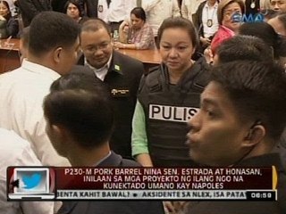 Download Video: Pork barrel nina Estrada at Honasan, inilaan sa mga  NGO na kunektado umano kay Napoles