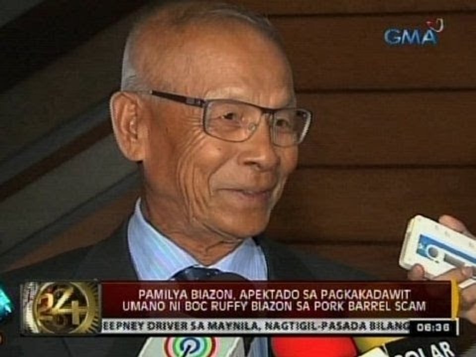 Pamilya Biazon, apektado sa pagkakadawit umano ni boc comm. Ruffy biazon sa pork barrel scam