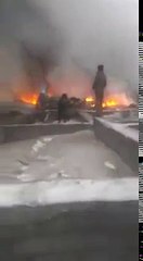 Türk kargo uçağı Kırgızistan'da düştü, en az 32 kişi yaşamını yitirdi