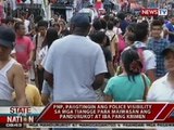 SONA: PNP, paiigtingin ang police visibility sa mga tiangge para maiwasan ang pangdurukot