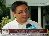 24Oras: Hinala ni Biazon, may nanggigipit sa kanya para madiin sa pork barrel scam