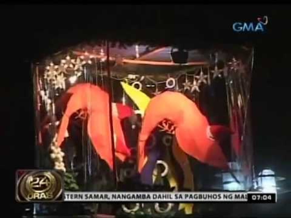24 Oras: Christmas display, may temang "Under The Sea"