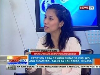 Protesta sa pangunguna ng scrap pork network, isasabay sa ika-100 araw ng pagsuko ni Napoles