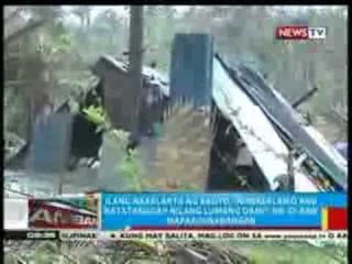 BP: Ilang nasalanta ng bagyo, inirereklamo ang natatanggap nilang lumang damit