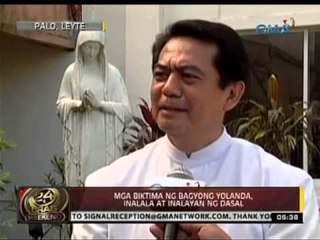 24 Oras: Mga biktima ng bagyong Yolanda, inalala at inalayan ng dasal