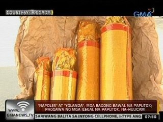 24Oras: 'Napoles' at 'Yolanda', mga bagong bawal na paputok