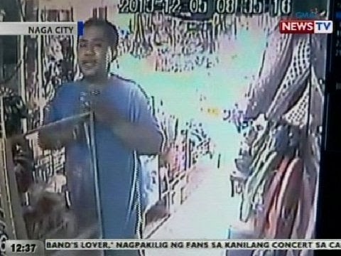 BT: Pagnanakaw sa tindahan sa Naga City ng isang konduktor ng bus, na-hulicam