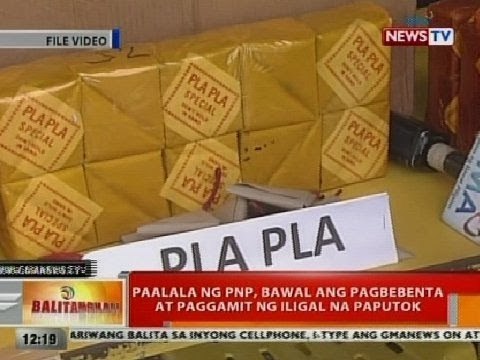 BT: Paalala ng PNP, bawal ang pagbebenta at paggamit ng iligal na paputok