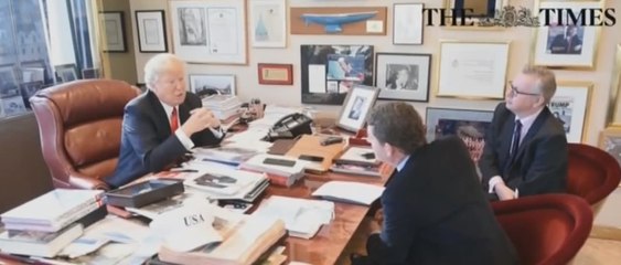 L'interview de Trump sur la politique étrangère, en trois phrases
