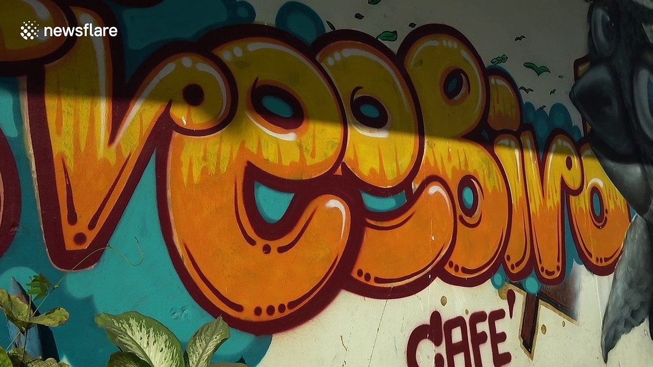 Cool graffiti in Thailand