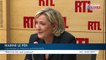 Marine Le Pen dénonce la "fascination puérile" des médias pour Emmanuel Macron