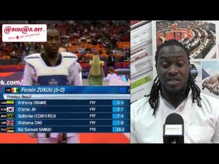 Sport: Interview avec Firmin Zokou, vice champion du monde de Taekwondo