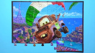 Disney Puzzle Game Pixar CARS 2 Rompecabezas De Rompecabezas Play Kids Learning Toys quebr