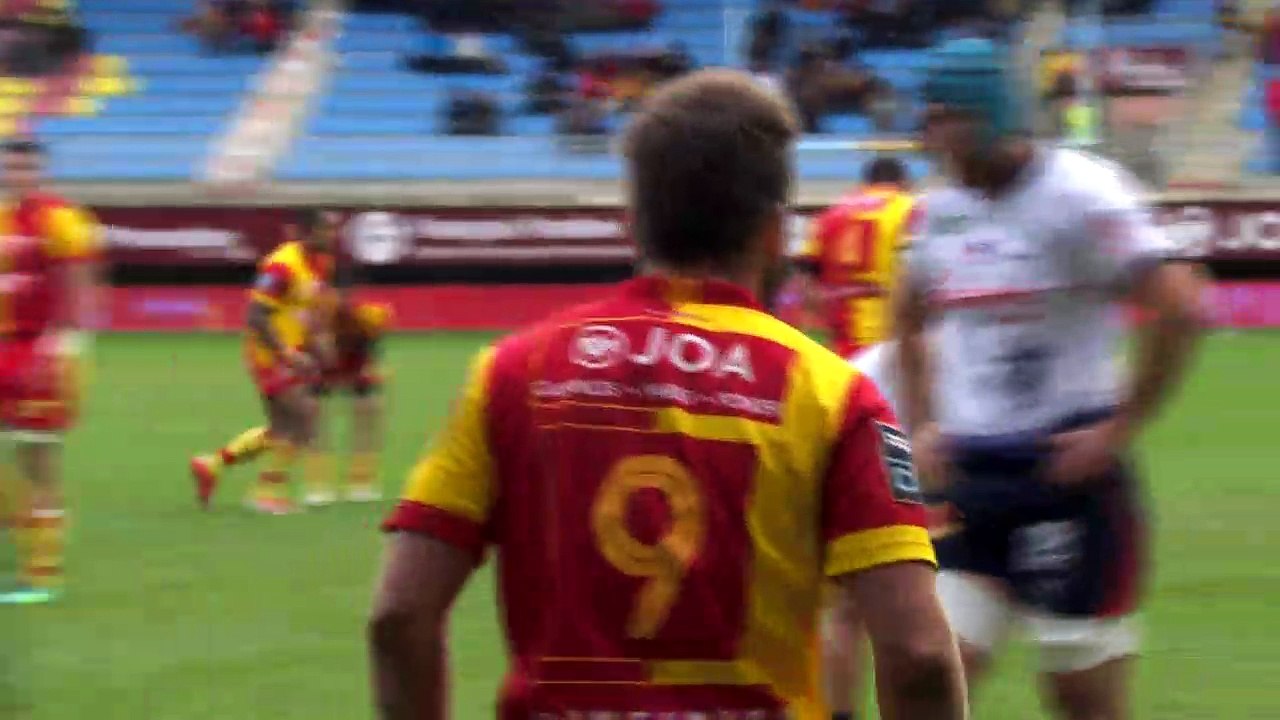 PRO D2 : 17è journée, images Perpignan - SA