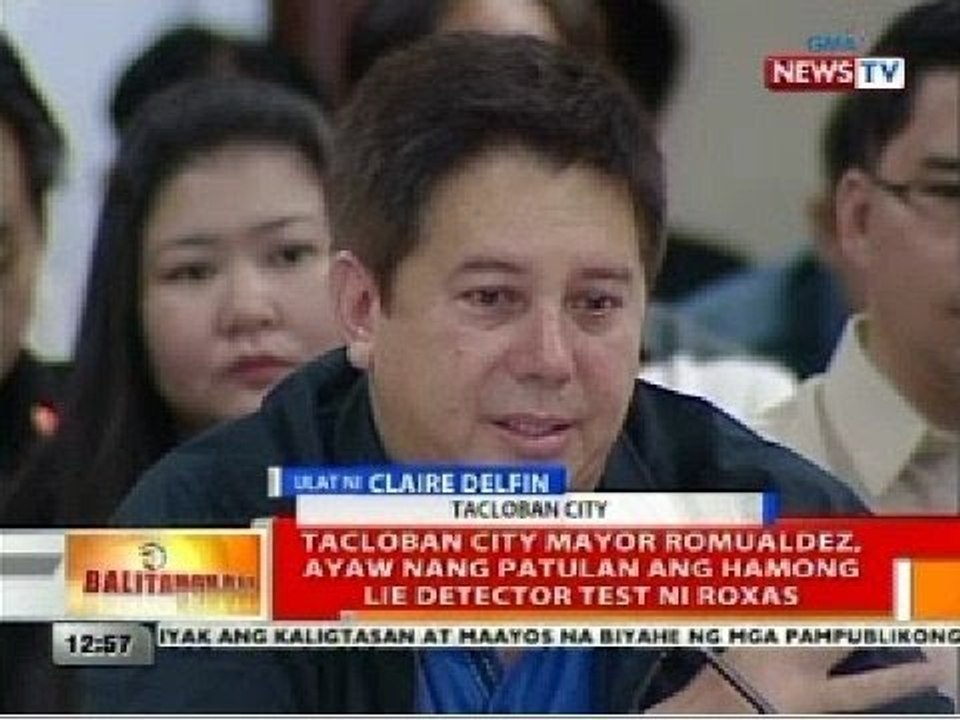 Giit ni Mayor Romualdez, 'wag sanang personalin ni Sec. Roxas ang kanyang mga sinabi sa Senado