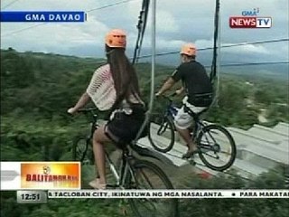 BT: Skycycle, patok na atraksyon sa isang park