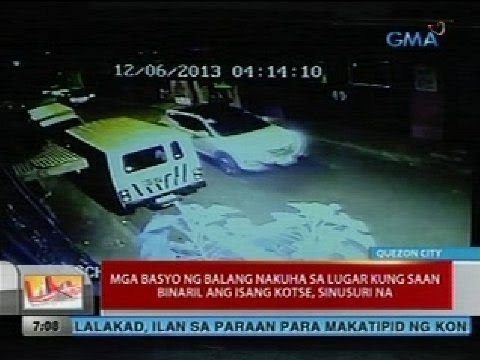 UB: Mga basyo ng balang nakuha sa lugar kung saan binaril ang isang koste, sinusuri na