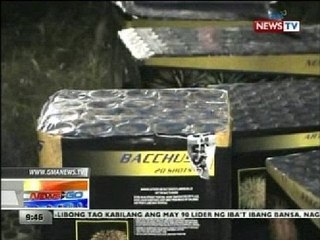 DTI, aktuwal na sinubukan ang mga paputok para tiyakin kung pasado ito sa kanilang standards