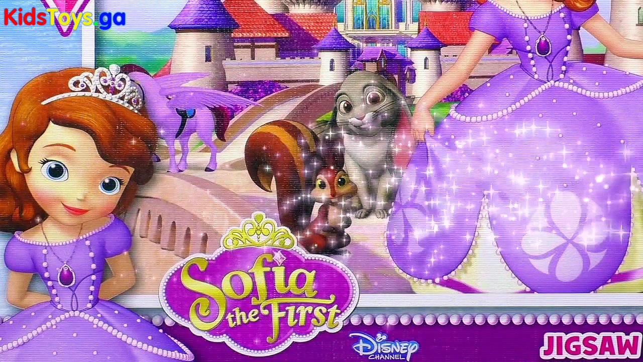 Sofia the First Jigsaw Puzzle Games Kids Learning Toys Puzzles Disney Game- Marvel kids toys