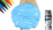 How to Make Fluffy Slime with Felt Tip Pen, No BORAX , liquid starch, detergent, Shaving C
