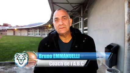 Ajaccio Basket Club : Interview Bruno d'après match