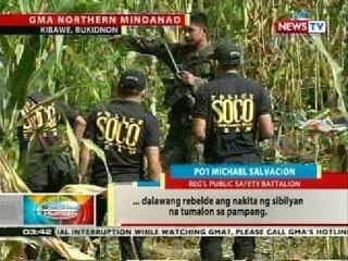 BP: 1 pulis patay matapos salakayin ng NPA ang kanilang istasyon sa Bukidnon