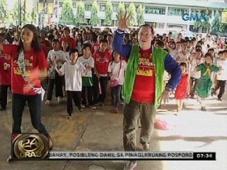 24 Oras: DOH Asec. Tayag, may bagong dance moves para himukin ang publiko na umiwas sa paputok