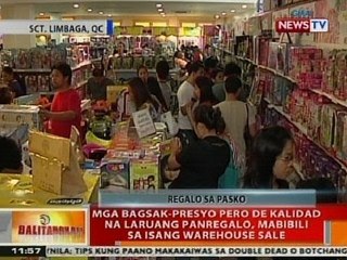 BT: Mga bagsak-presyo pero de kalidad na laruang panregalo, mabibili sa isang warehouse sale sa QC