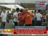 BT: Angat Dam break drill, isinagawa ng mga estudyante, medical workers at govt employees