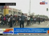 NTG: Evacuation drill, isinagawa para sa mga nakatira malapit sa Angat Dam