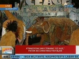 UB: Atraksyon may temang 'Ice Age,' patok na Christmas pasyalan sa QC
