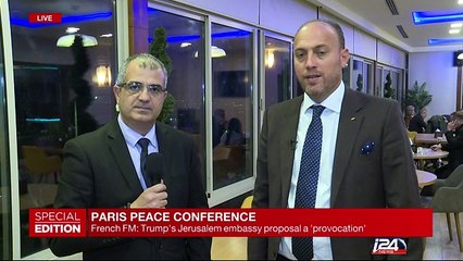 Abbas advisor Husam Zomlot on the Paris Peace Summit