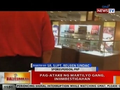 BT: Panayam kay PNP Spokesperson Sr. Supt. Sindac kaugnay sa pag-atake ng Martilyo Gang