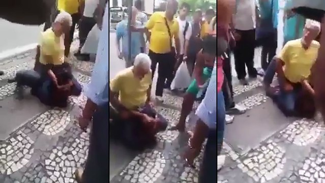 Un jeune à tenter de voler un maître de Jiu-jitsu brésilien