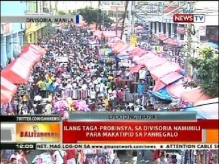 BT: Ilang taga-probinsya, sa Divisoria namimili para makatipid sa panregalo